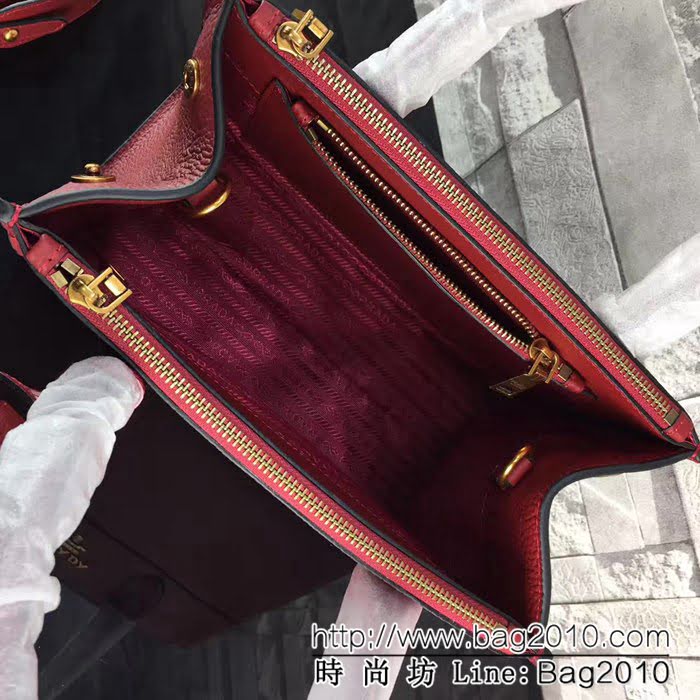 普拉達PRADA原單 專櫃新款Esplanade Saffiano手袋1BA102-2E 手提肩背包 PHY1052